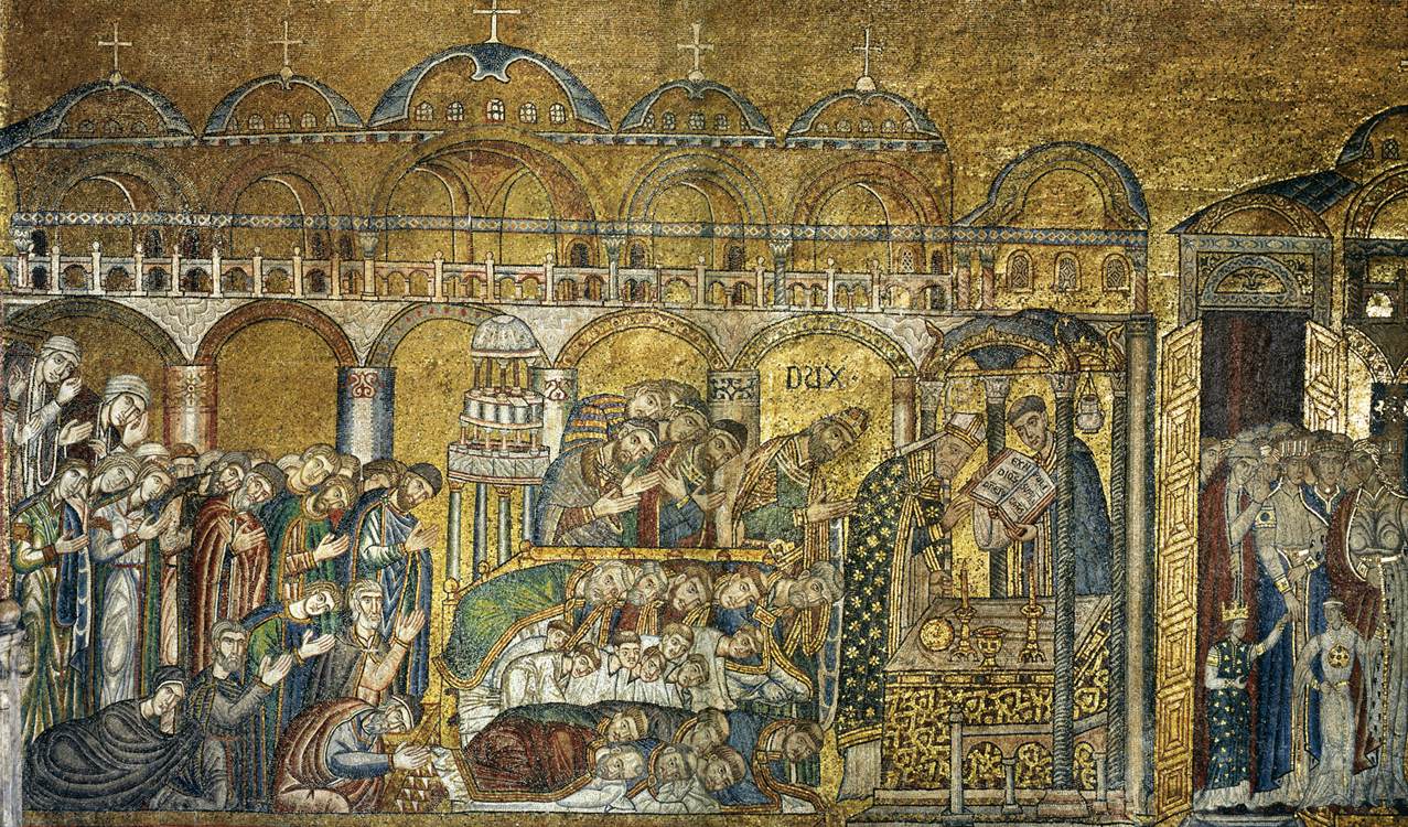 Sacred Sunday Mosaics In The Basilica Di San Marco